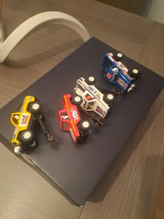 Lote 4 Coches scalextric sts Mercedes patrol