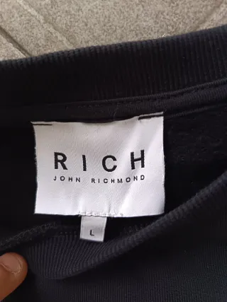 Felpa John Richmond Nera