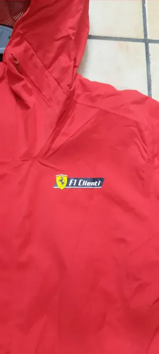 Giubbino Puma Ferrari Uomo Rosso