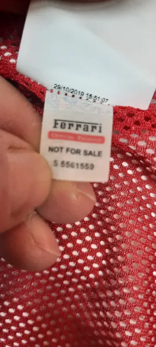 Giubbino Puma Ferrari Uomo Rosso