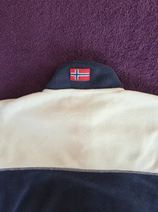 Polar Napapijri Beige y Azul