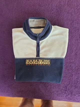 Polar Napapijri Beige y Azul