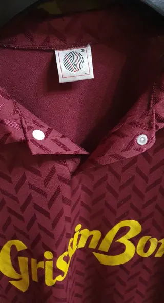 Maglia Calcio Vintage Reggiana GrisinBon