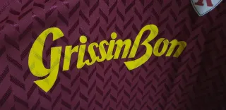 Maglia Calcio Vintage Reggiana GrisinBon