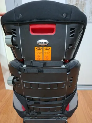 Silla Coche Jane Montecarlo Roja/Gris/Negra