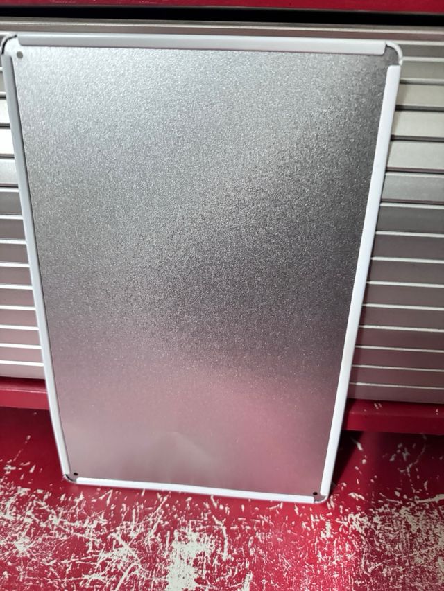 Cartel metálico No pasar mi perro es un cabrón