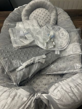 Conjunto bebé nido