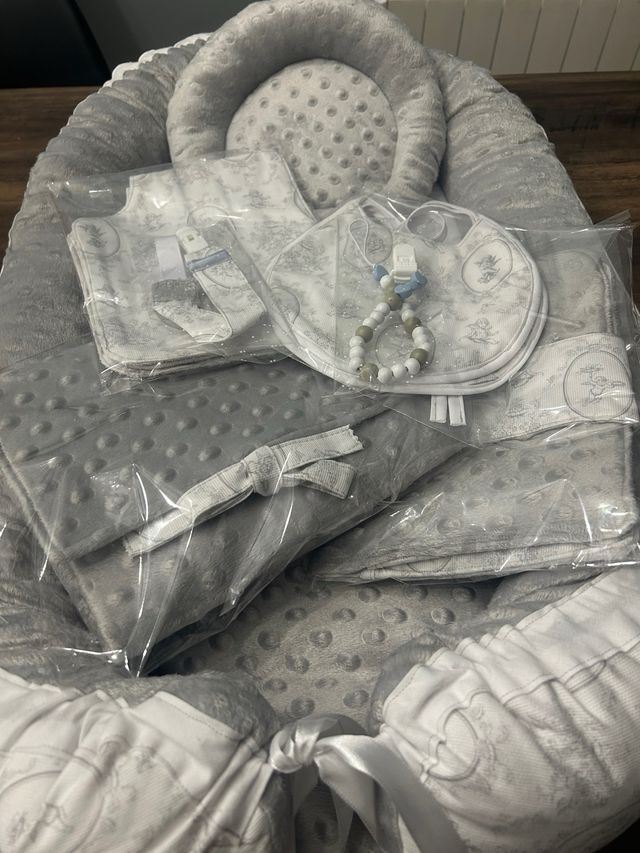 Conjunto bebé nido