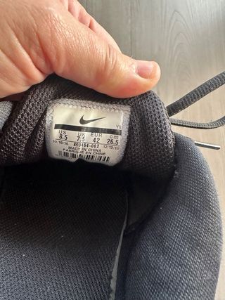 Sneakers Nike Sportive Taglia 42 Nere