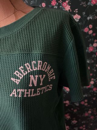 Camiseta Abercrombie & Fitch Verde