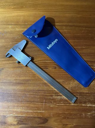 Calibrador Mitutoyo Acero Inoxidable