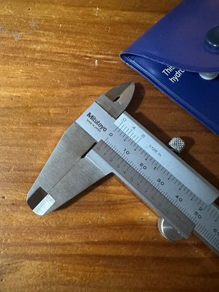 Calibrador Mitutoyo Acero Inoxidable