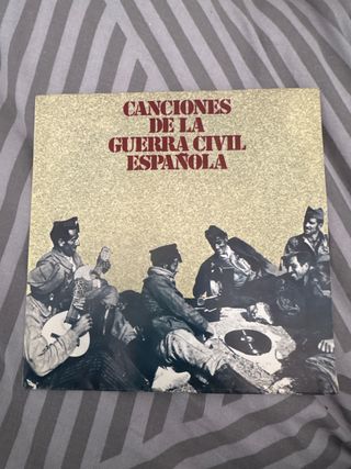 Vinilo Canciones Guerra Civil Española