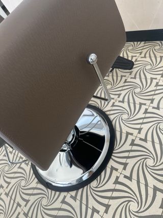 Sillón de peluquería/maquillaje reclinable