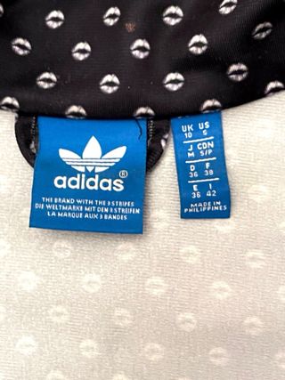 Giacca Adidas KissLips AllOver Nera tg IT42/F38