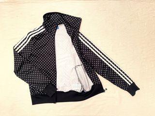 Giacca Adidas KissLips AllOver Nera tg IT42/F38