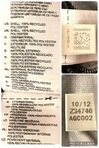 Giacca Adidas KissLips AllOver Nera tg IT42/F38