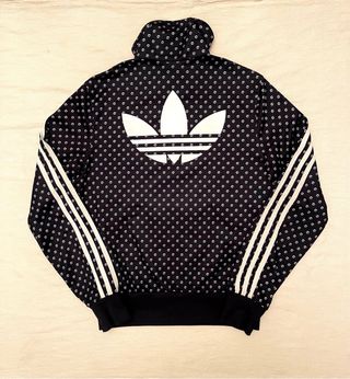 Giacca Adidas KissLips AllOver Nera tg IT42/F38