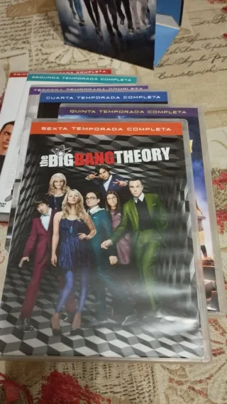 BIG BANG THEORY DVD TEMPORADAS 1 A 6