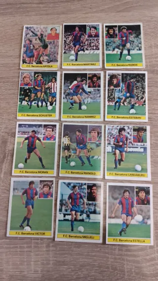 Cromos Liga 81-82