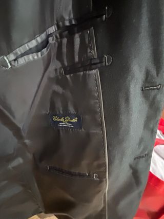 Traje Charles Dastier Negro