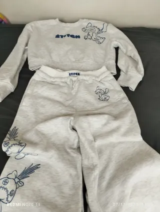 Chándal niña Lillo & Stitch Talla 10-11