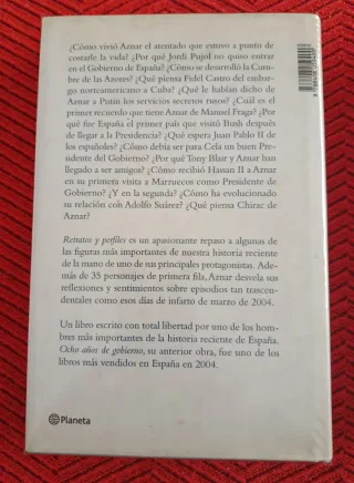 Lote libros - José María Aznar