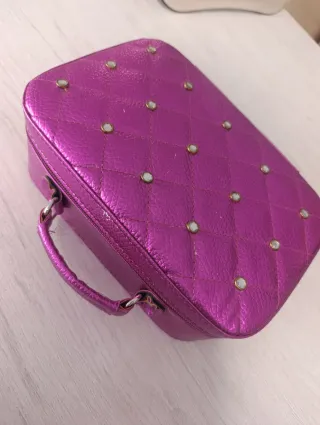 Maletín niña brillante para maquillaje u otras