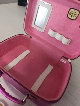 Maletín niña brillante para maquillaje u otras