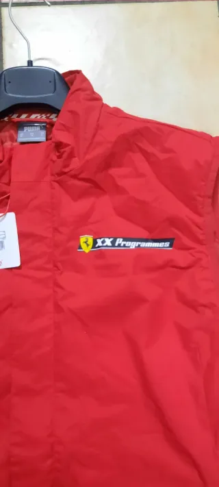 Gilet Puma Ferrari Uomo Rosso