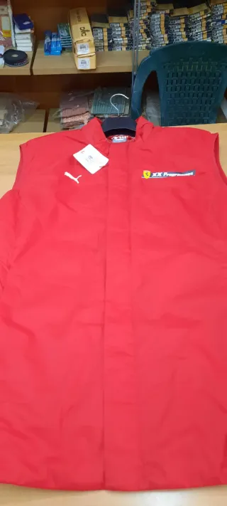 Gilet Puma Ferrari Uomo Rosso