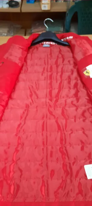 Gilet Puma Ferrari Uomo Rosso