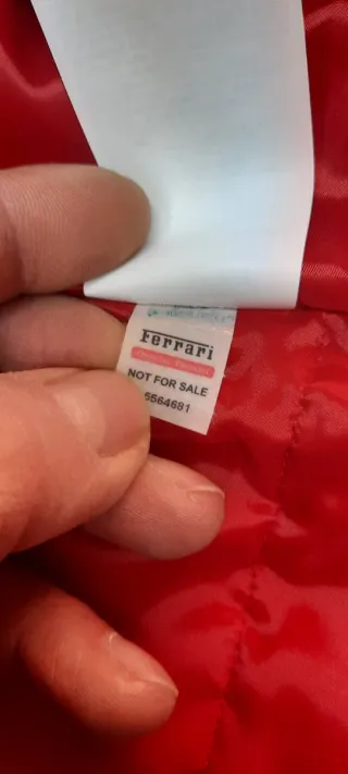 Gilet Puma Ferrari Uomo Rosso