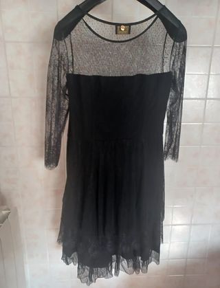 Abito Liu Jo nero pizzo elegante