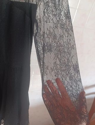 Abito Liu Jo nero pizzo elegante