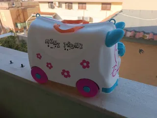 Valigia cavalcabile per bambini