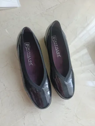 Zapatos salón Pitillos azul marino T.37