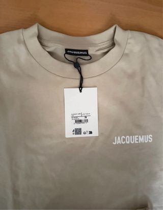 Camiseta Jacquemus Beige