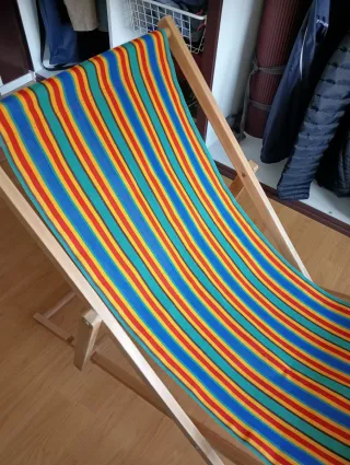 Amaca da giardino vintage multicolore