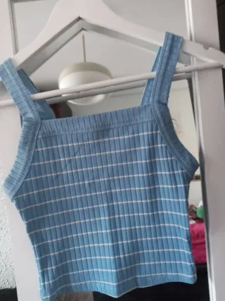 Top tirantes crochet talla S