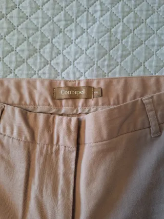 Pantaloni rosa antico 44 Conbipel