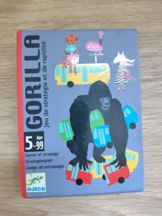 Juego de cartas Gorila Djeco 5-99 años