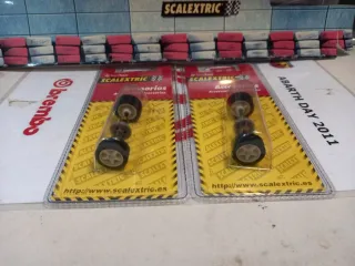 2 Ejes Scalextric Focus Nuevos