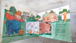 Libro musical/PopUp La graja MacDonald De 0/4 años