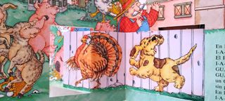 Libro musical/PopUp La graja MacDonald De 0/4 años