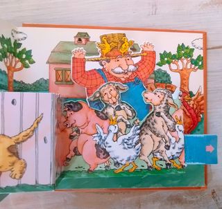 Libro musical/PopUp La graja MacDonald De 0/4 años