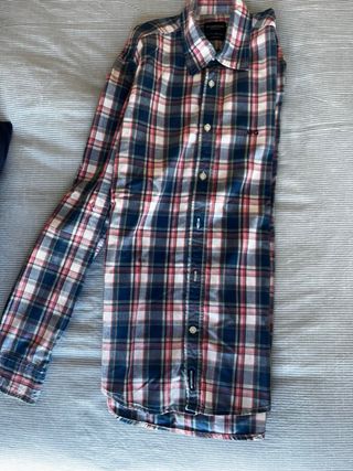 Camisa McGregor cuadros azul y rojo