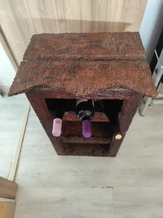 Botellero de madera para vinos