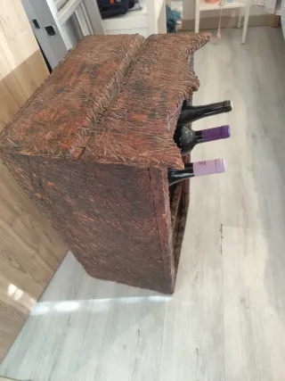 Botellero de madera para vinos