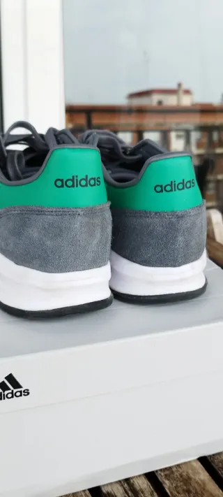 Scarpe Adidas Uomo Run 70S 2.0 Grigio/Verde